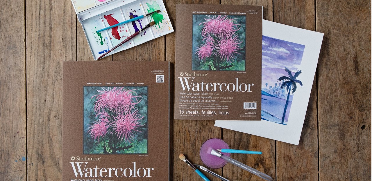 How to Remove Sheets from Watercolor Blocks 