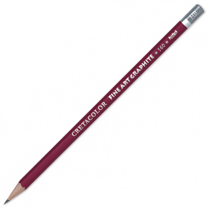 Профессиональный чернографитовый карандаш "Cleos", твердость 4H sela25