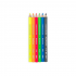 Набор цветных карандашей "Artist Studio Line", 5 неоновых МЕГА + 1 графитовый карандаш МЕГА НВ
