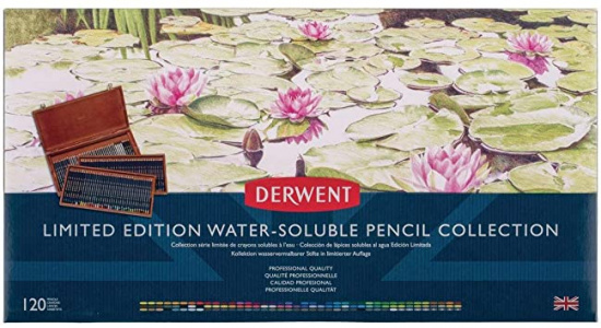 Набор карандашей Watercolour, Graphitint, Graphitone, Watersoluble Sketching, Graphic 120цв в дереве