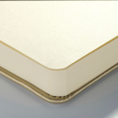 Скетчбук для зарисовок "Art Creation", 140г/м2, 21x30см, 80л, белое золото 