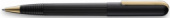 Ручка шариковая 260 "Imporium", Черный PVD/Золотое покрытие, M16, черный стержень, толщина линии 1мм