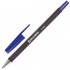 Ручка шариковая "Capital", корпус soft-touch черный, узел 0,7мм, линия 0,35мм, синяя sela25
