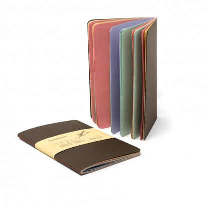 Блокнот "Stitched colored notebook" 13,5x21 см 48л 80 г/м2 разноцветн., сшивка sela25