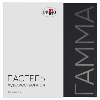 Пастель художественная, 48 цветов, картон. упак.