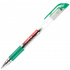 Ручка гелевая "2185" зеленая 0.7мм