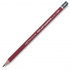 Профессиональный чернографитовый карандаш "Cleos", твердость 3B sela25