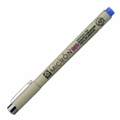 Ручка капиллярная "Pigma Micron" 0.2мм, Синий