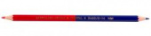 Двухсторонний офисный карандаш, цвет красный и синий, диаметр стержня 2,85 мм, диаметр корпуса 7,5 м