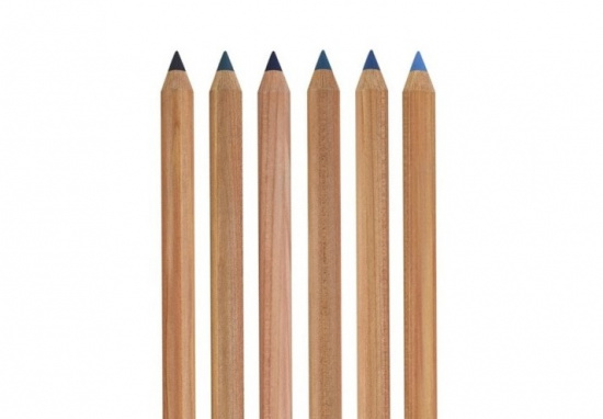 Набор пастельных карандашей Faber-Castell "Pitt" синие оттенки, 6шт