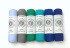 Набор сухой пастели soft "Gallery Handmade", "Синие дали", 6 цв.