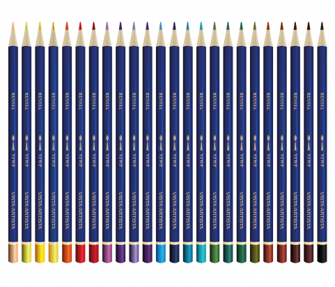 Набор акварельных карандашей "Fine", 24 цв.