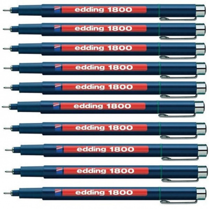 EDDING Капиллярные ручки-фломастеры "1800"