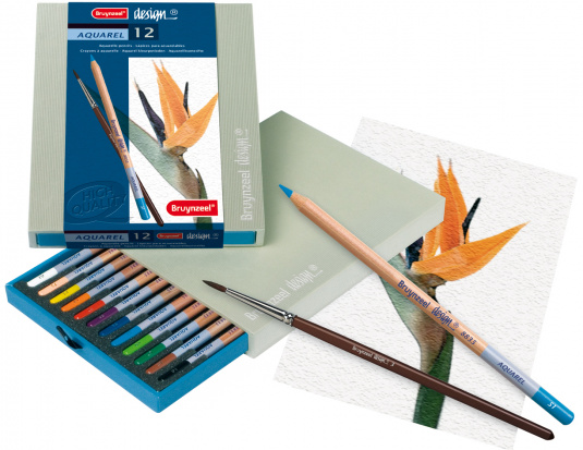BRUYNZEEL Акварельные карандаши "Design"