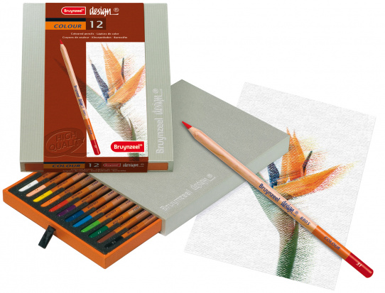 BRUYNZEEL Цветные карандаши "Design"