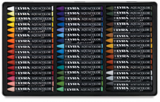LYRA Мелки водорастворимые "Aquacolor" в наборах