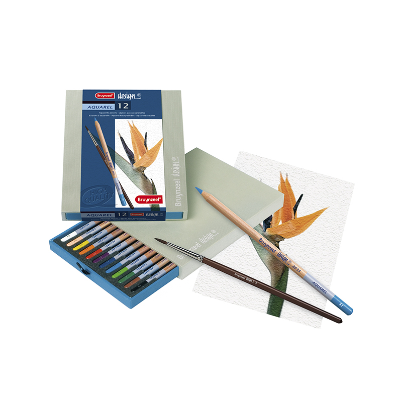 BRUYNZEEL Акварельные карандаши "Design"